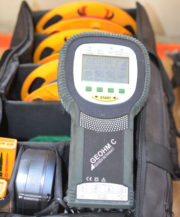 Geohm Resistance Tester