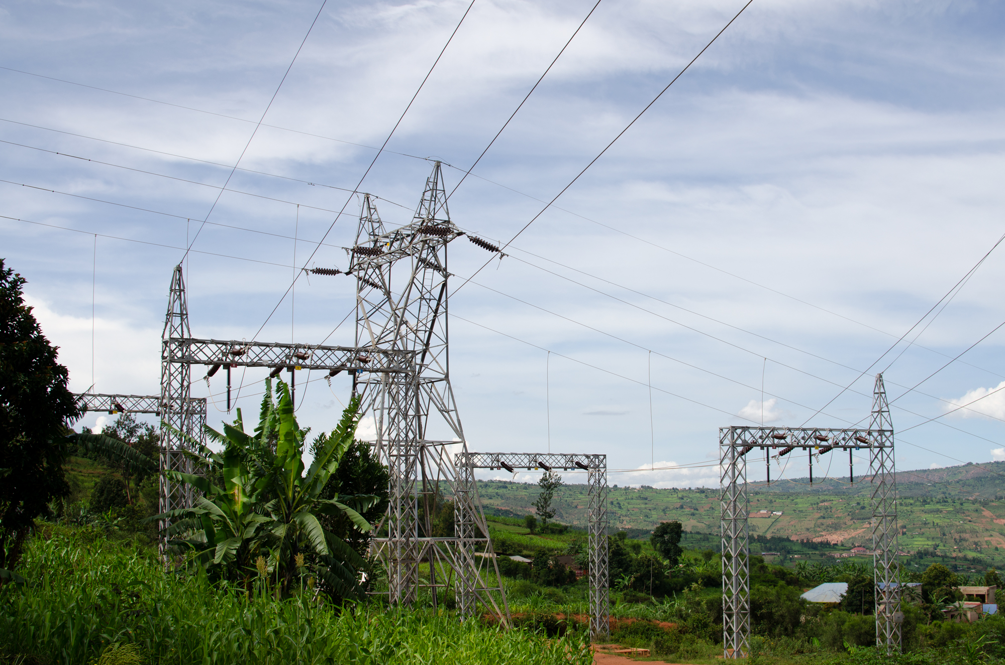 110/15kV Ndera Substation Including 110kV Transmission Line and 15Kv Distribution Lines